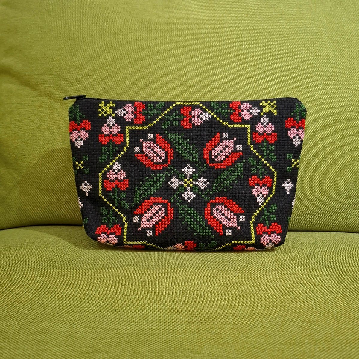 Mang Tha : Cross-Stitch Pouch