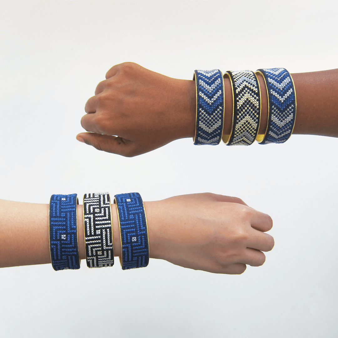 Nuusum Gold-Plated Bold Bangle