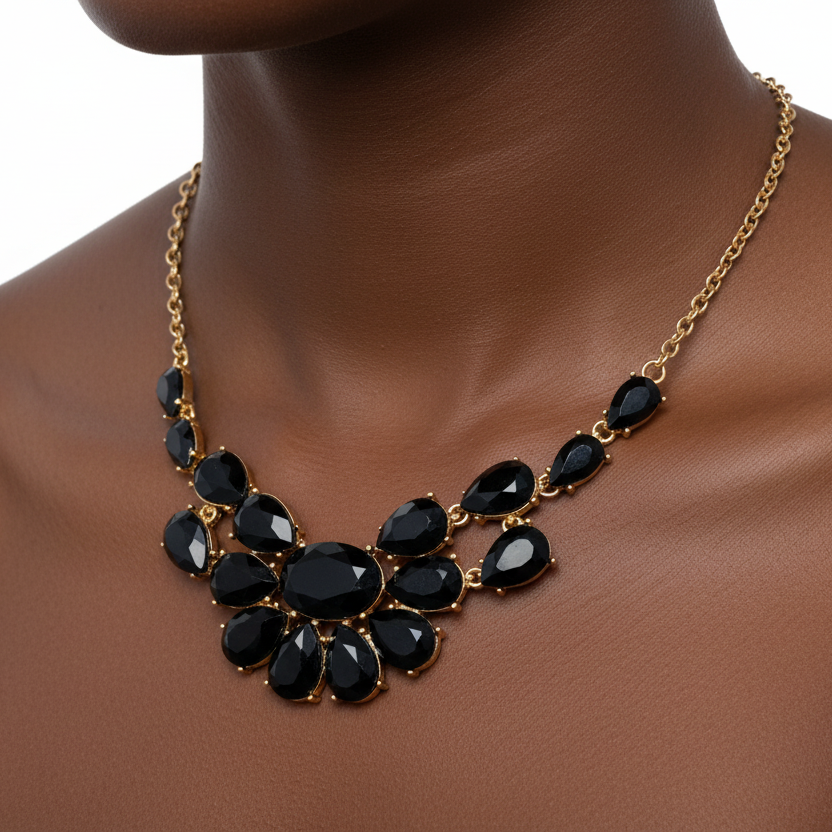 Flower Statement Necklace