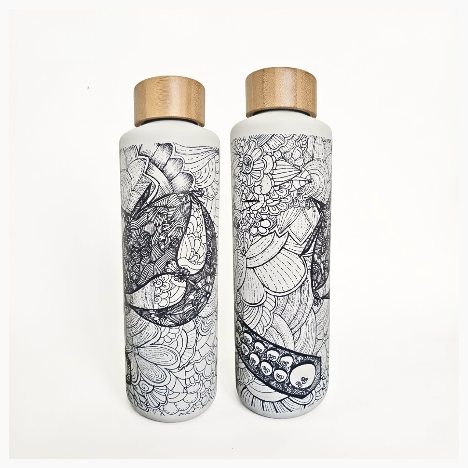 NakSeni : Thermal Bottle with Bamboo Lid