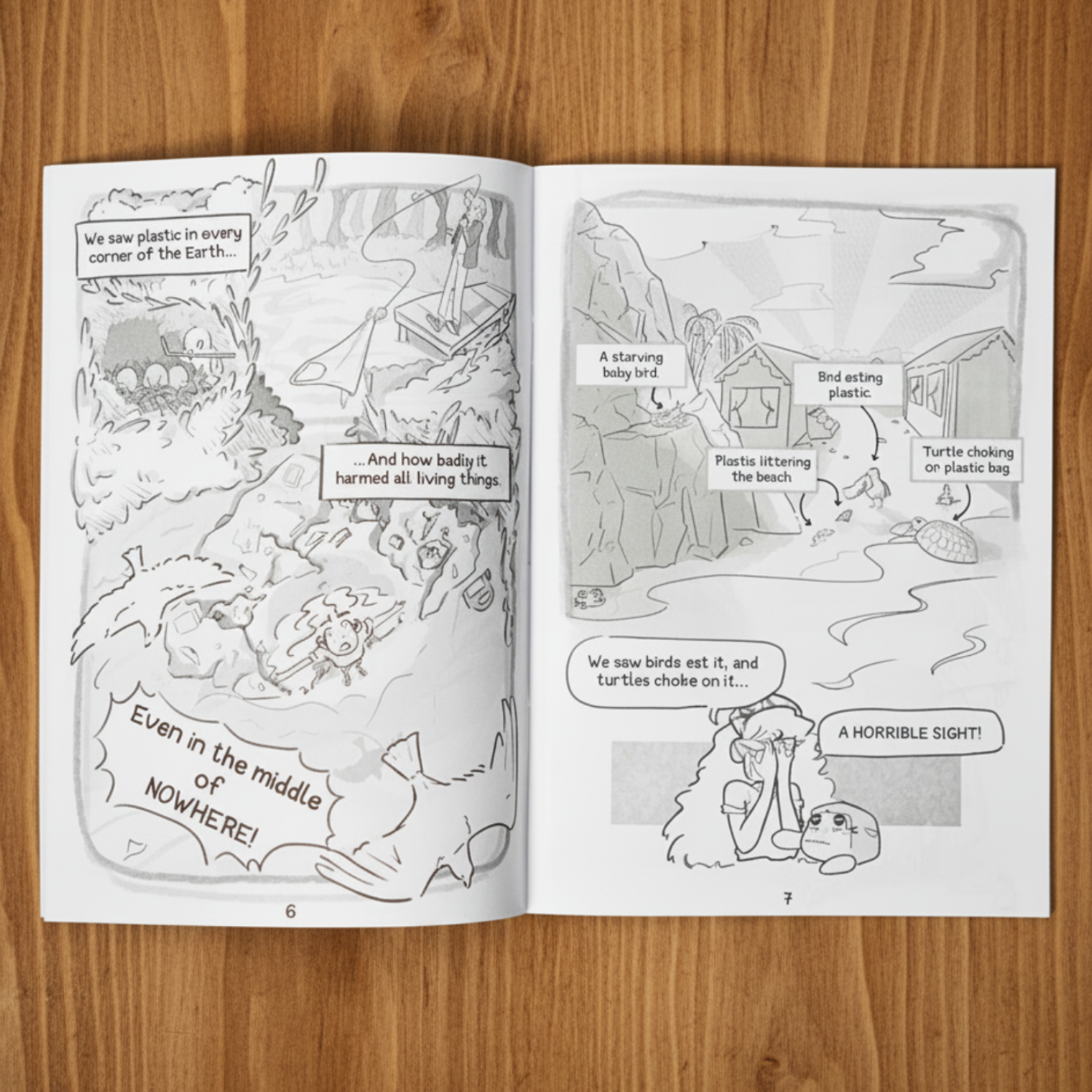 Sea Monkey Comic Book