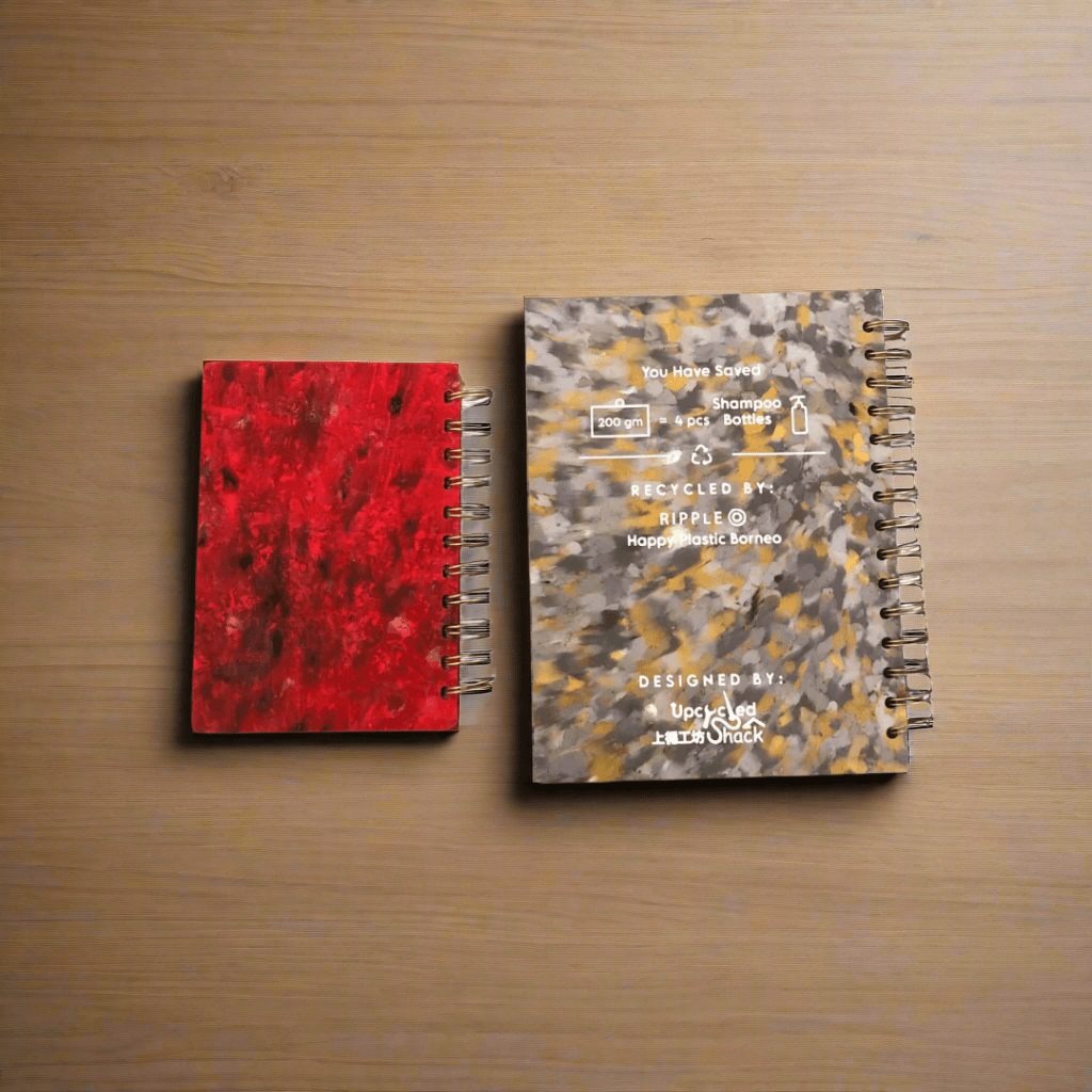 Upcycled Shack: Plastic Notebook