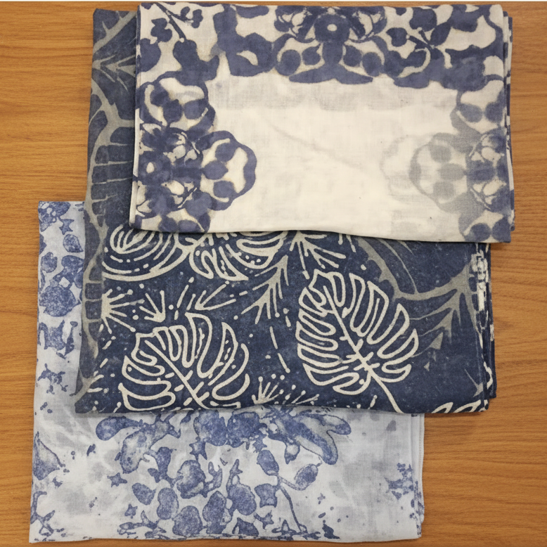 Handmould Cotton Scarf
