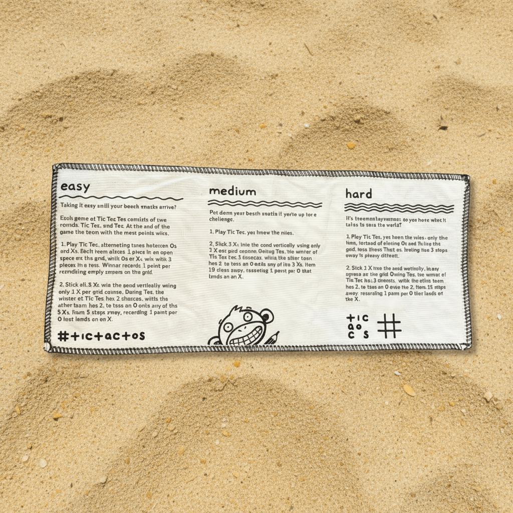 100% Upcycled Bag - Tic Tac Tos