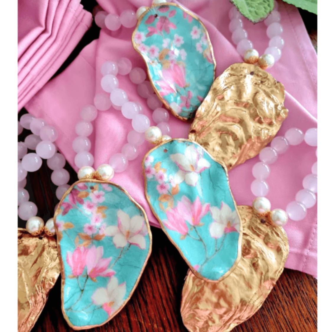 Lavish Lifestyle - Oyster Napkin Holders (Set of 4)