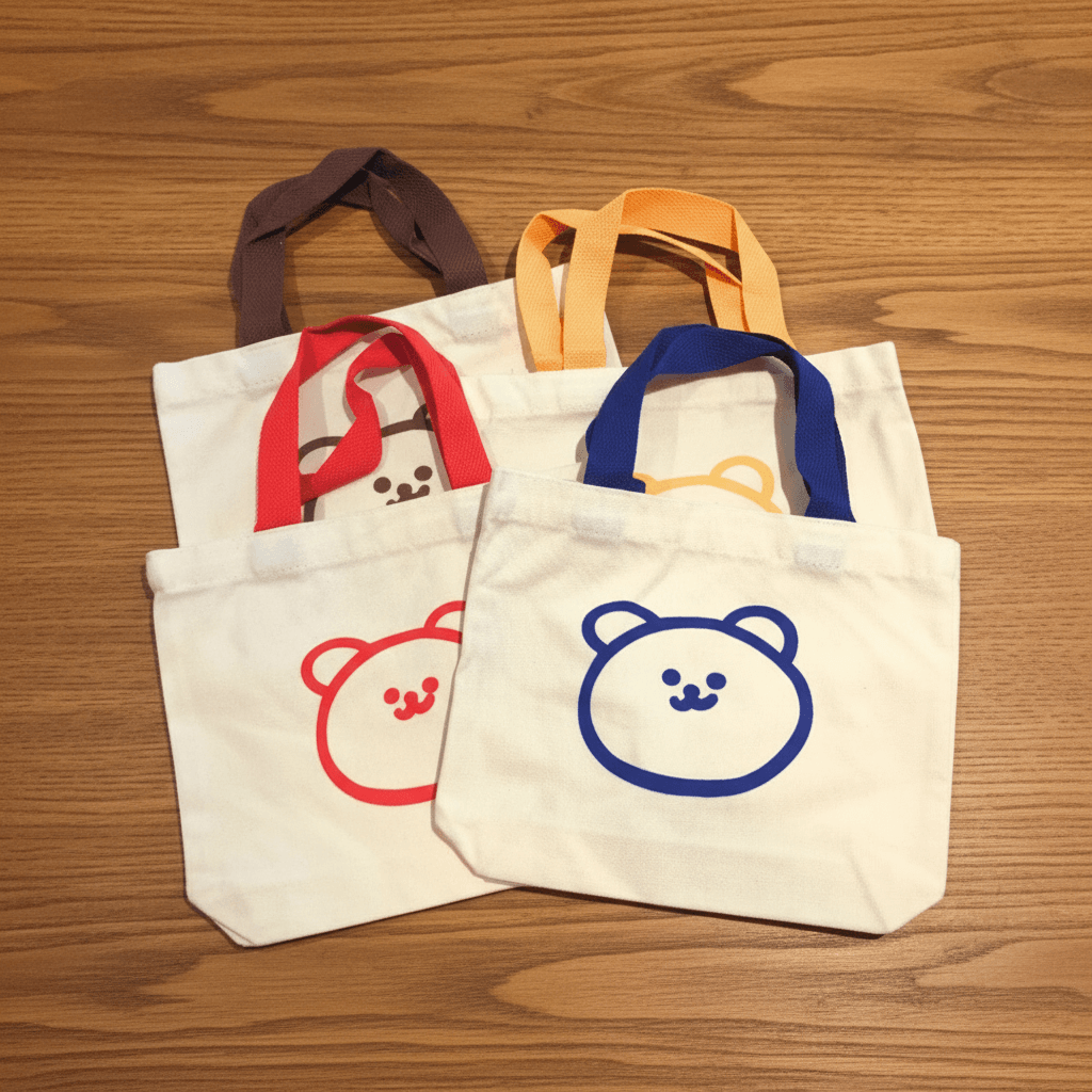 Silent Teddies: Mini Tote Bag