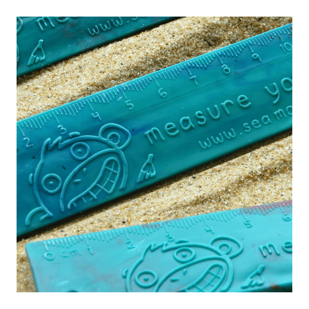 100% Upcycled Ruler