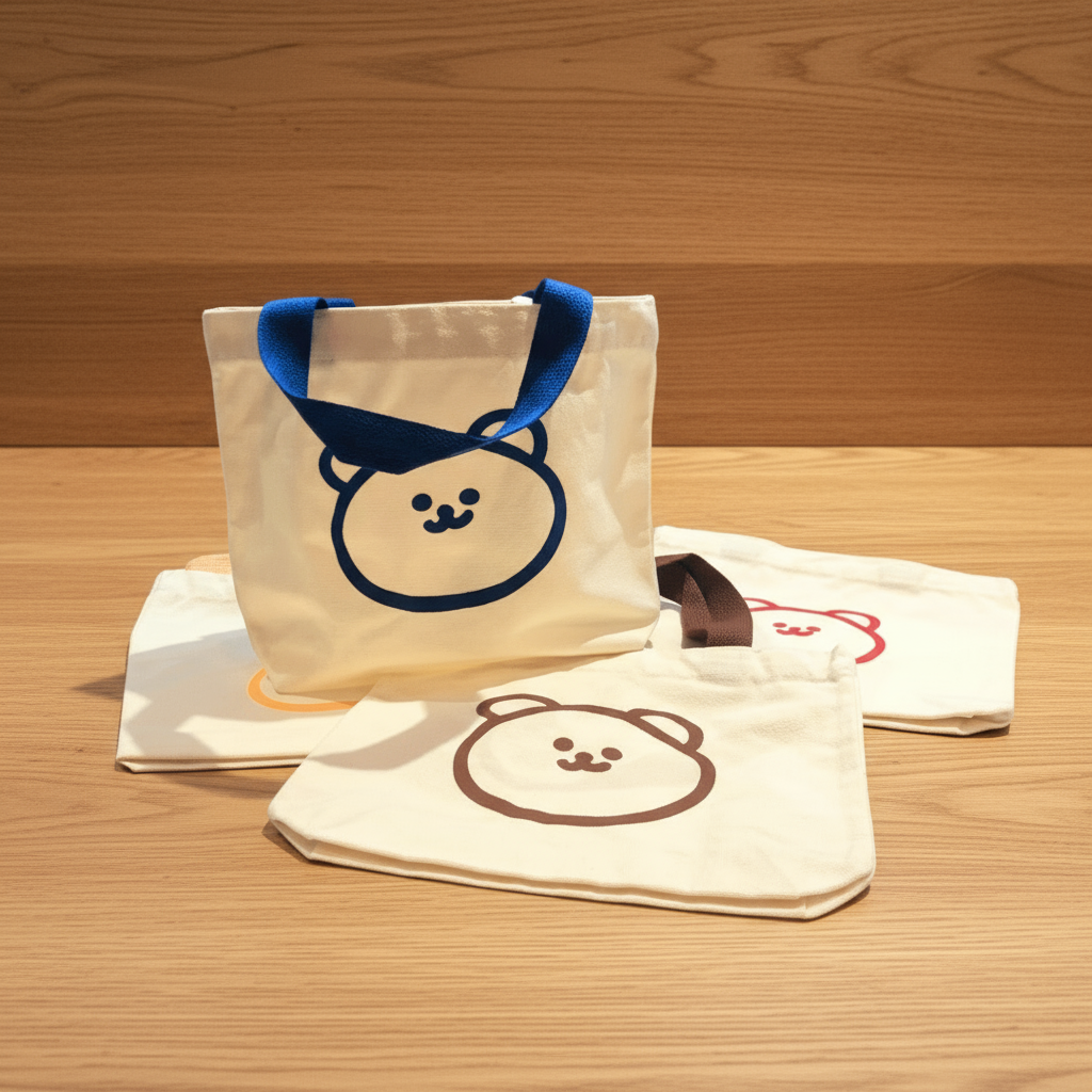 Silent Teddies: Mini Tote Bag