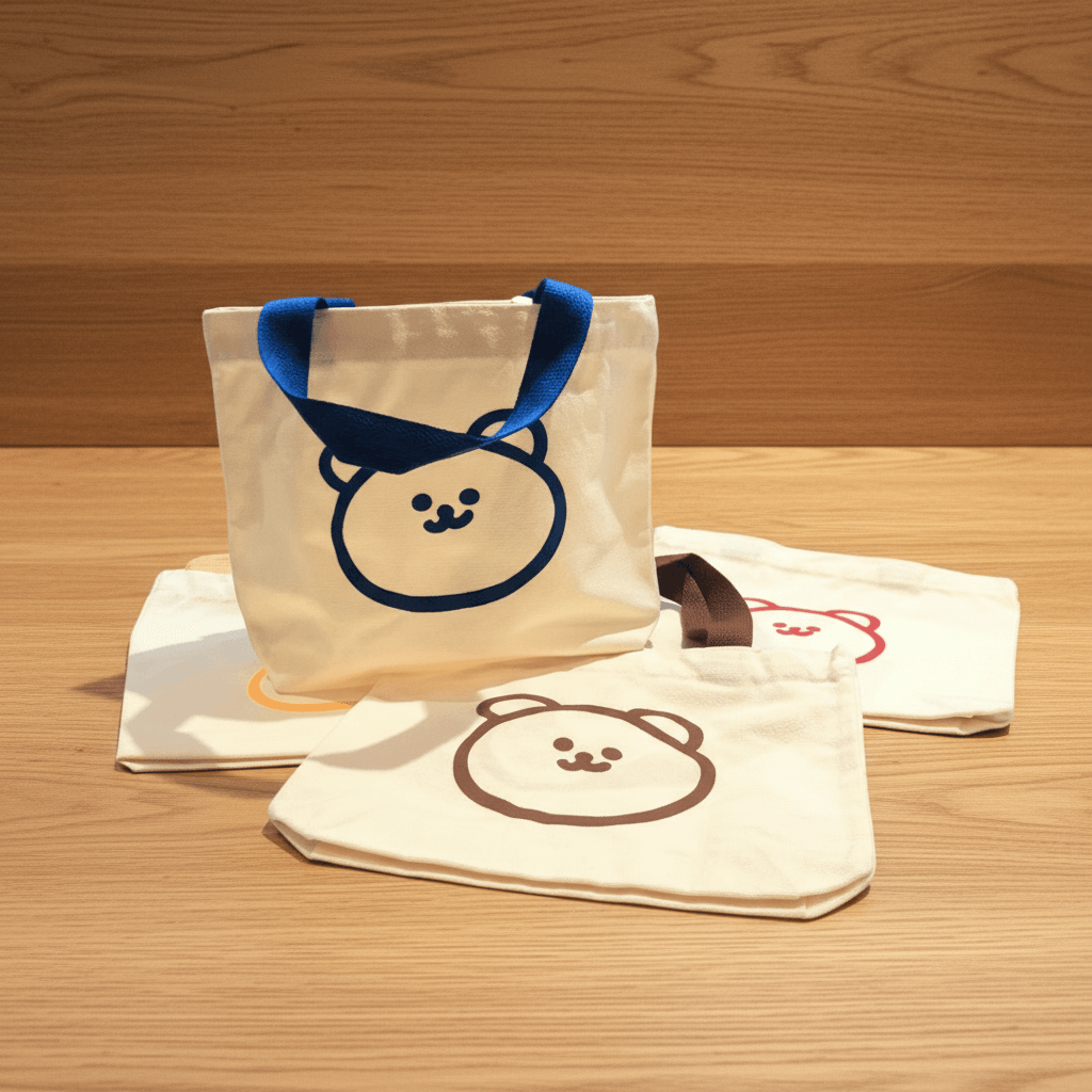 Silent Teddies: Mini Tote Bag