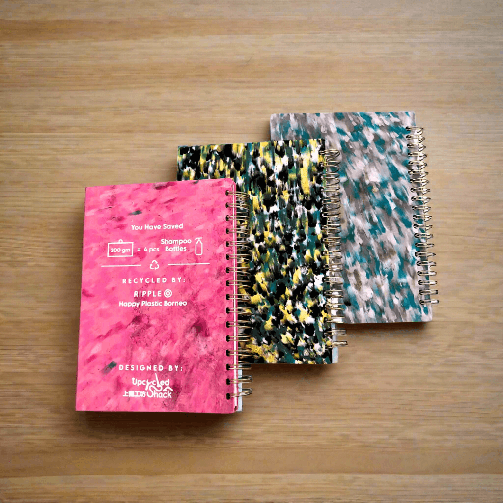 Upcycled Shack: Plastic Notebook