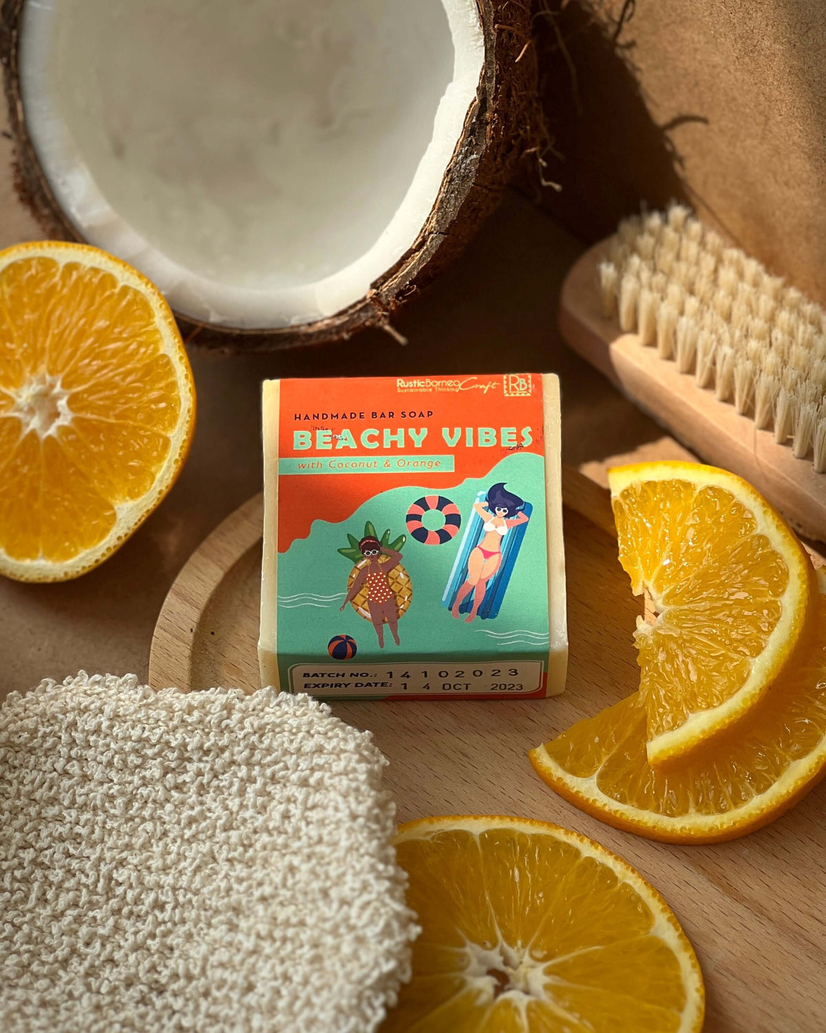Rustic Borneo Craft : Hand and Body Bar Soap 100g