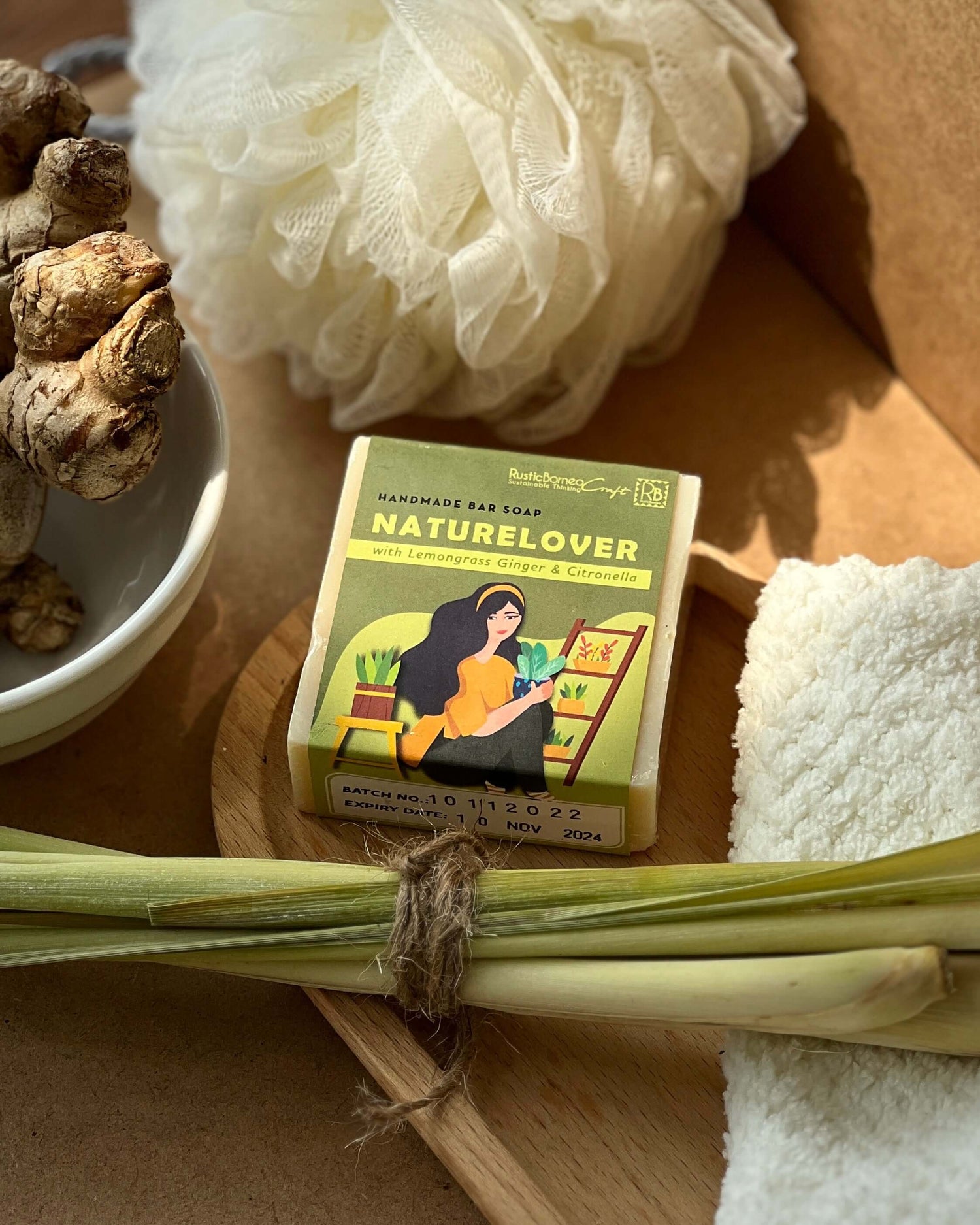 Rustic Borneo Craft : CP Hand and Body Bar Soap