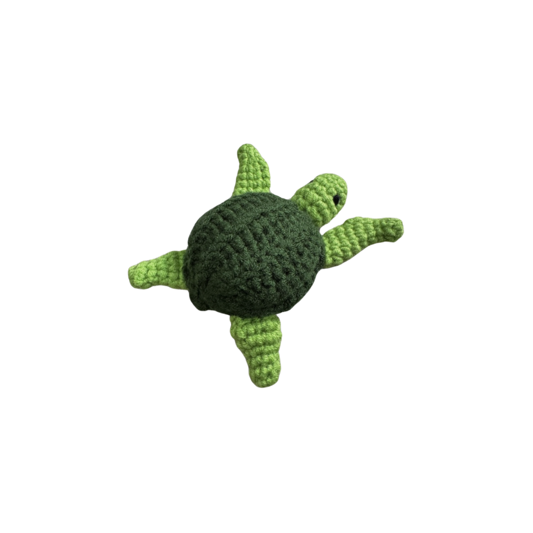 Engkitai : Green Sea Turtle Crochet Toys (Light & Dark Green)