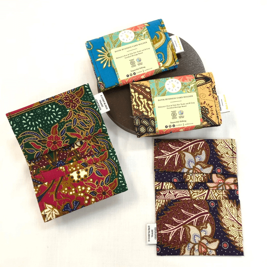 Batik Business Card Holder