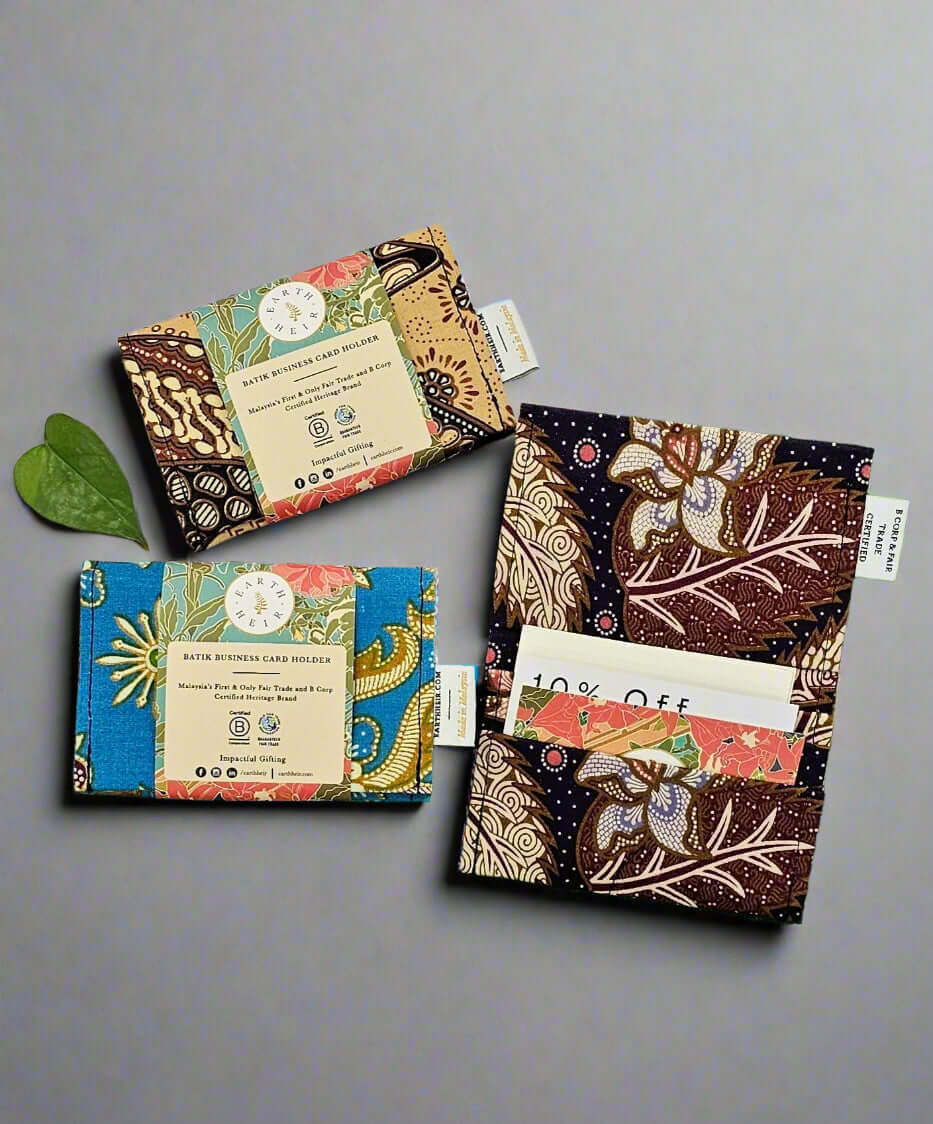 Batik Business Card Holder