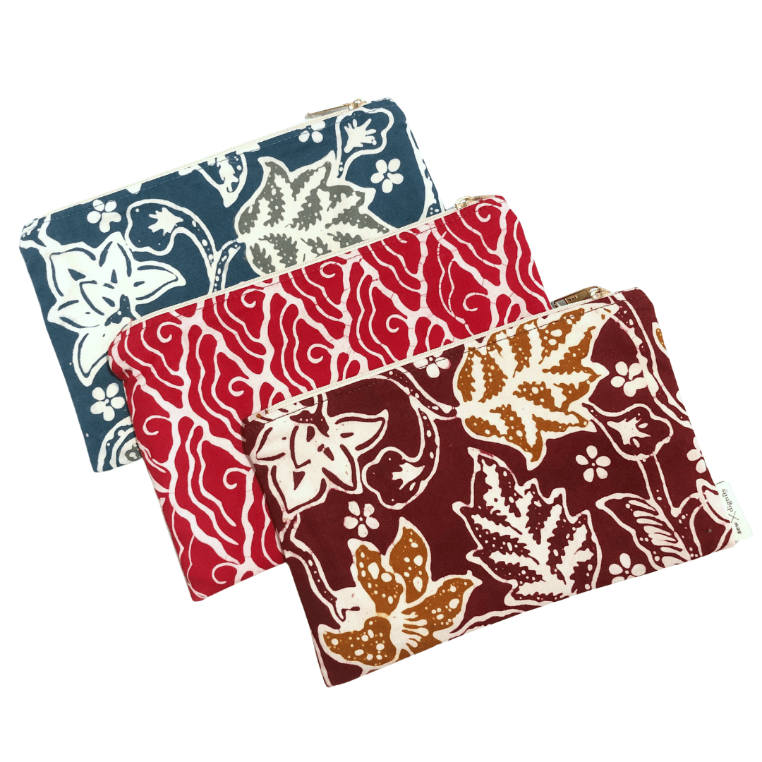 Dignity: Batik Flat Pouch