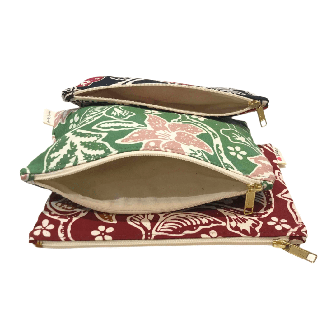 Dignity: Batik Flat Pouch