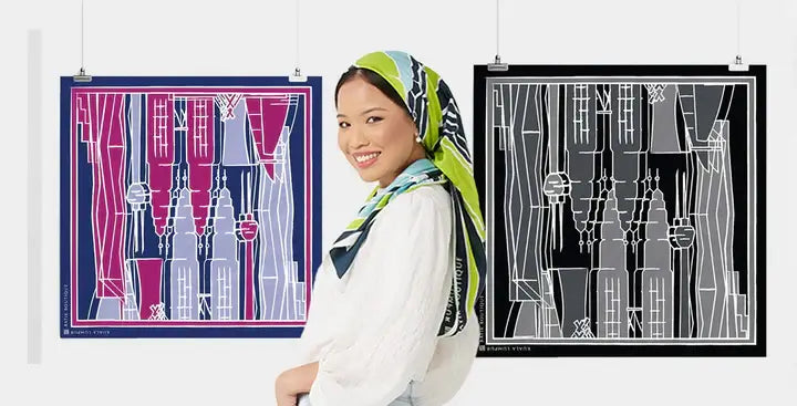 Batik Boutique : KL Skyline Scarf