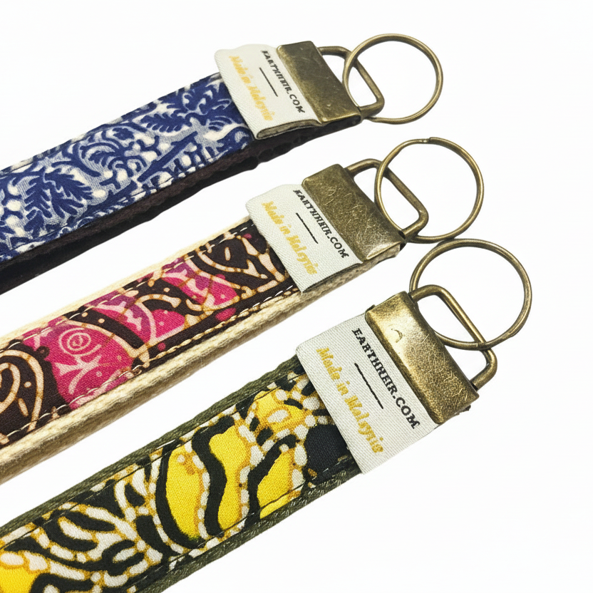 Batik Key Fob