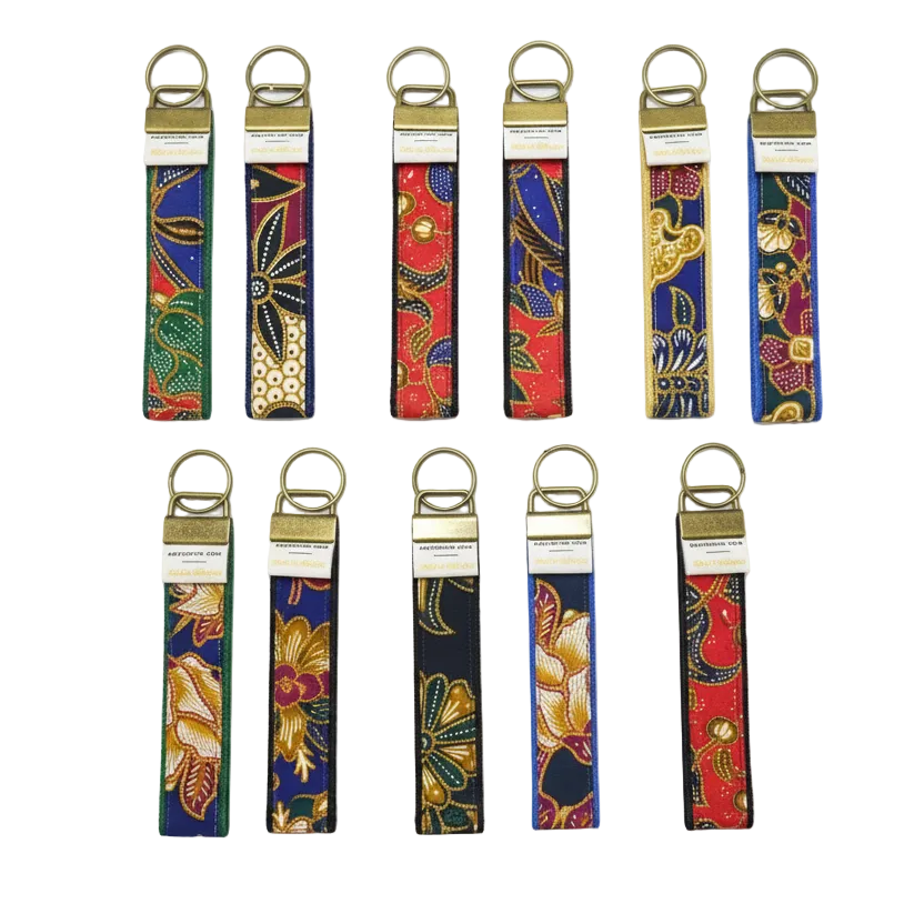 Batik Key Fob