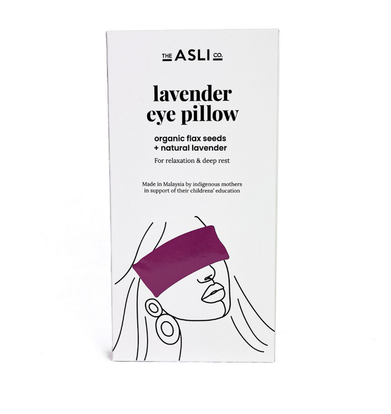 The Asli Co.: Lavender Aromatherapy Eye Pillow for Relaxation and Deep Sleep