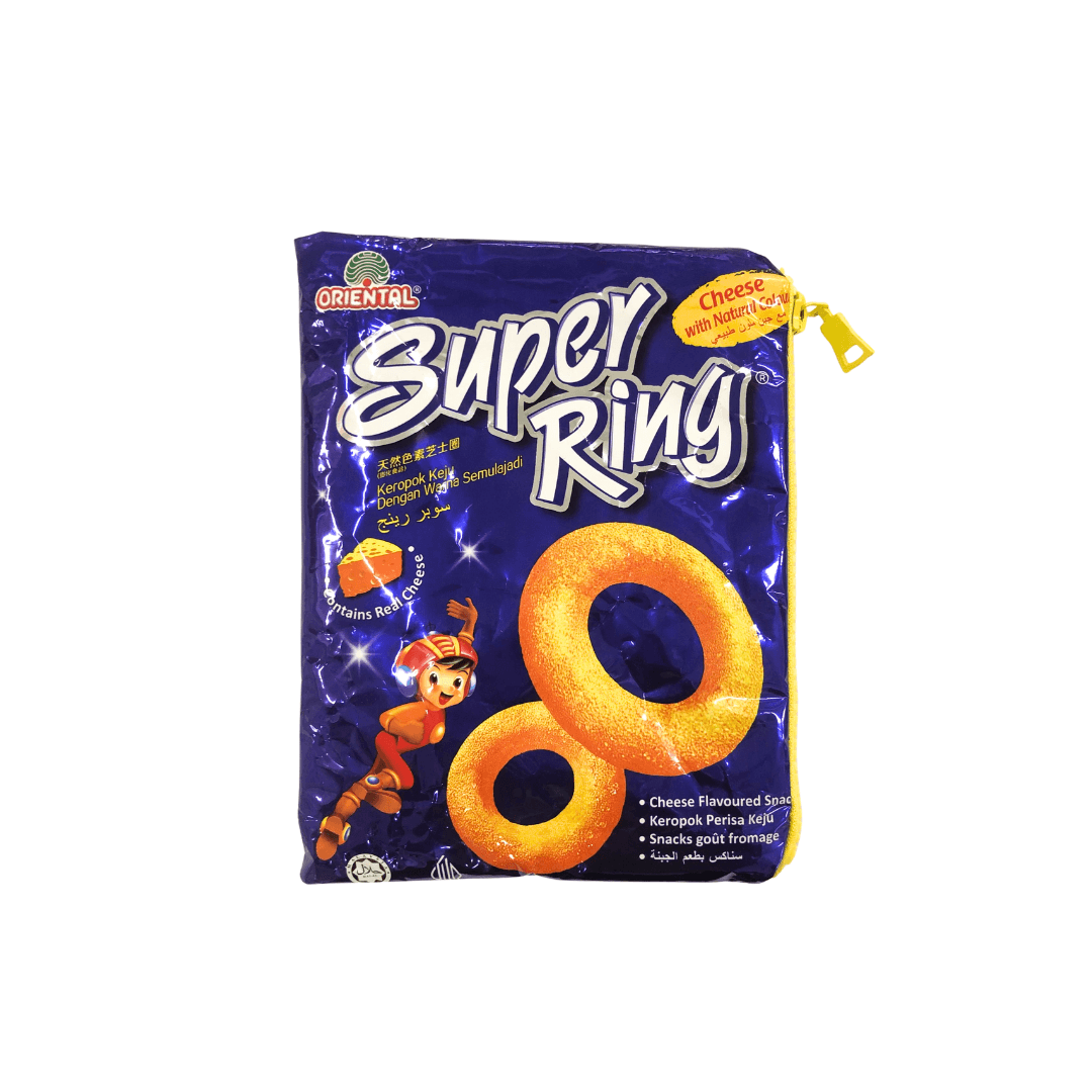 Upcycled Malaysian Snack Wrapper Pouch