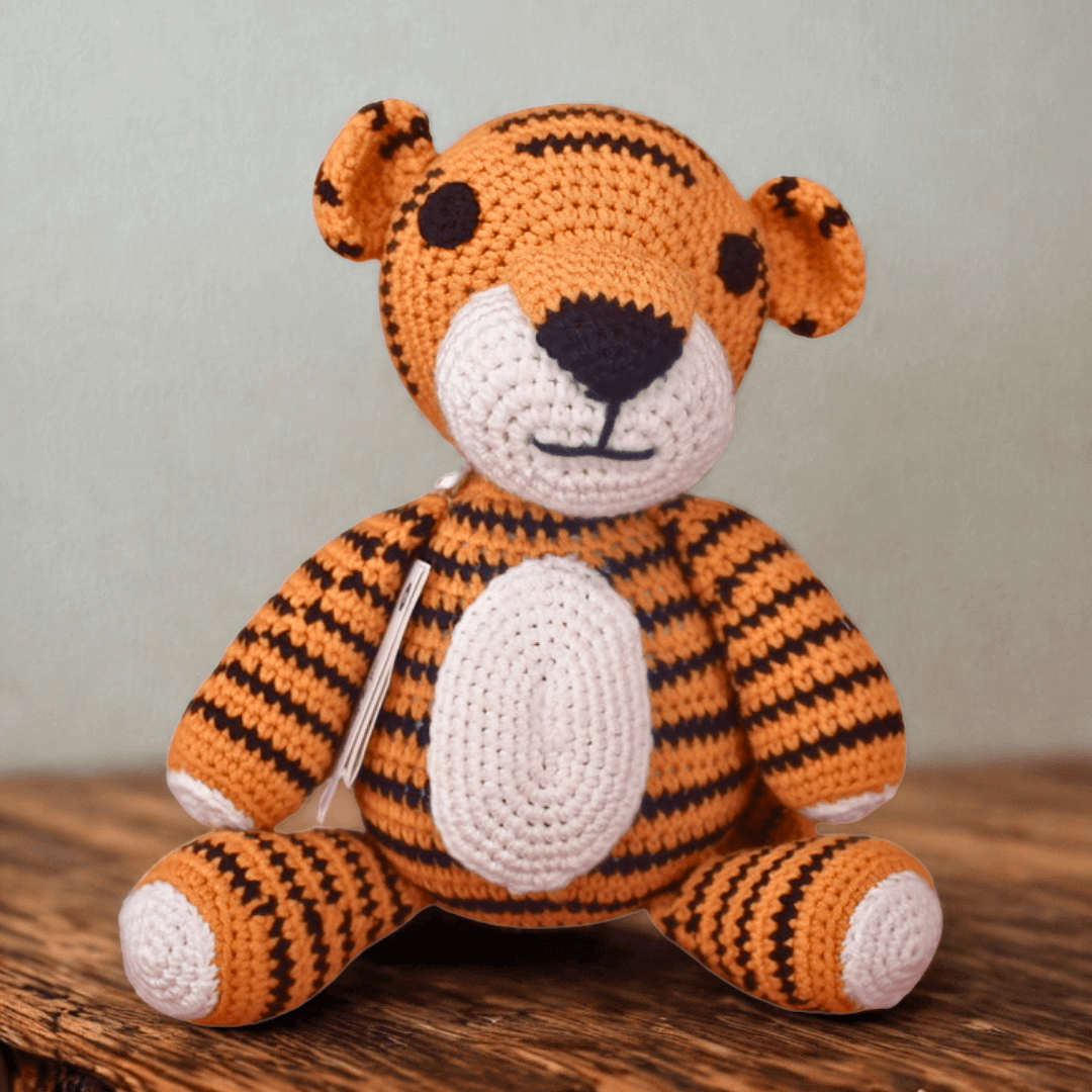 Engkitai : Tiger Crochet Toys
