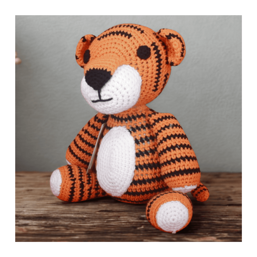 Engkitai : Tiger Crochet Toys
