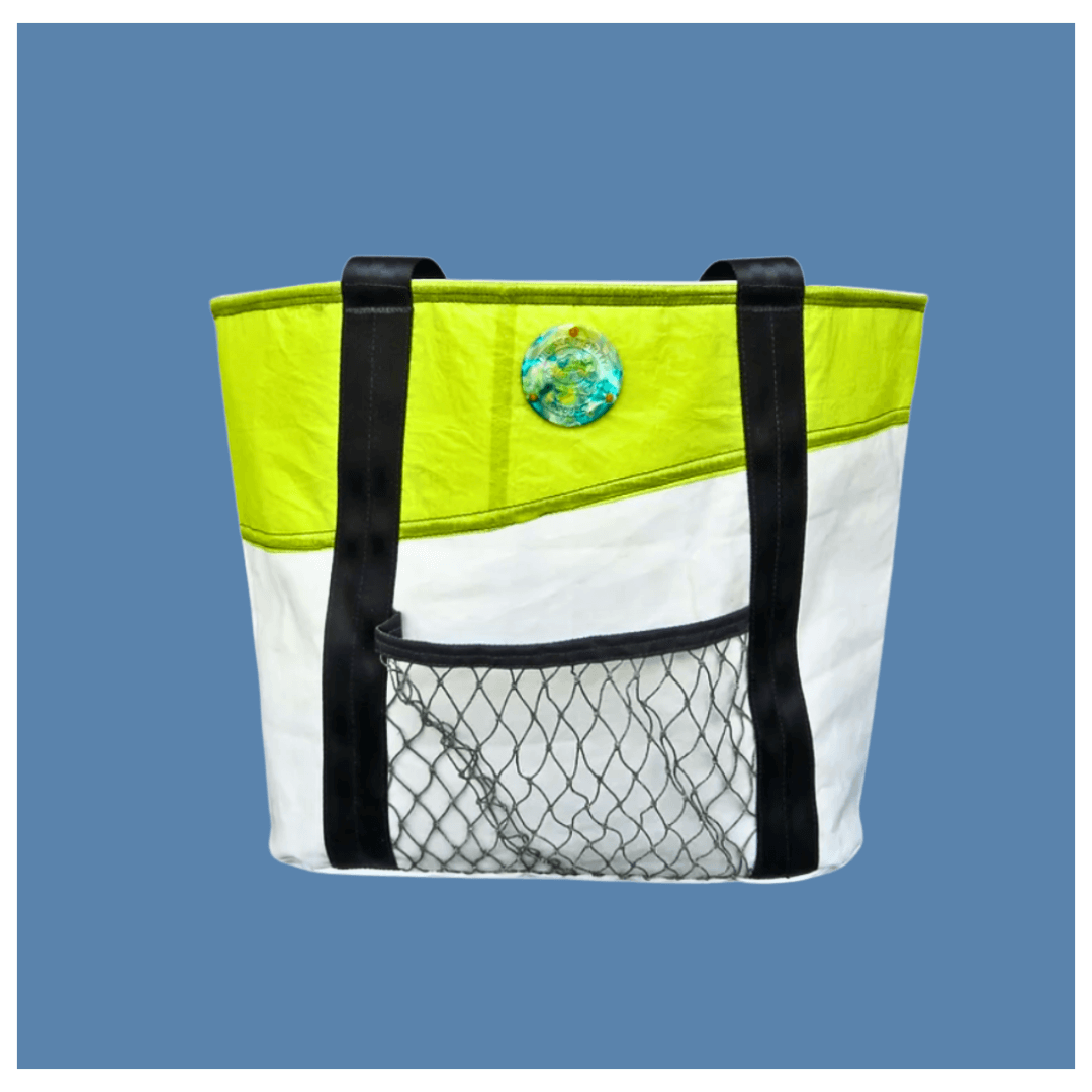 100% Upcycled Bag - Whale Shark Tote Bag