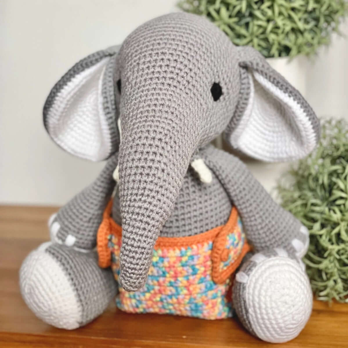 Engkitai - Elephant Crochet Toys