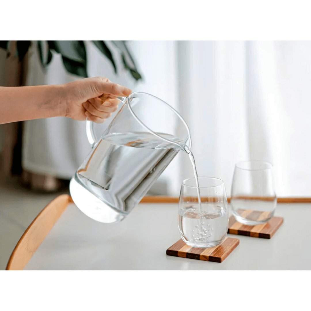 Dignity: Trio-Stripe Wooden Coasters (Set of 2)