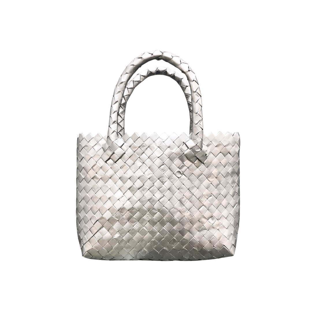 Upcycled Shack: Aluminium Woven Bag