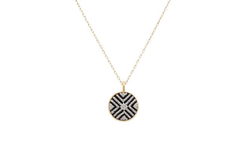 Arabesque Gold-Plated Charming Necklace