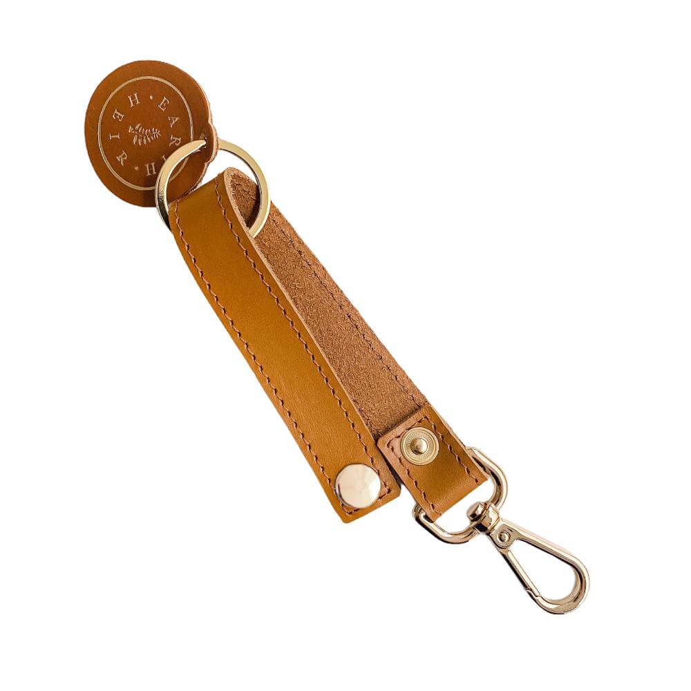 An image of the EH_Keychain_Leather_brown003.jpg by Earth Heir