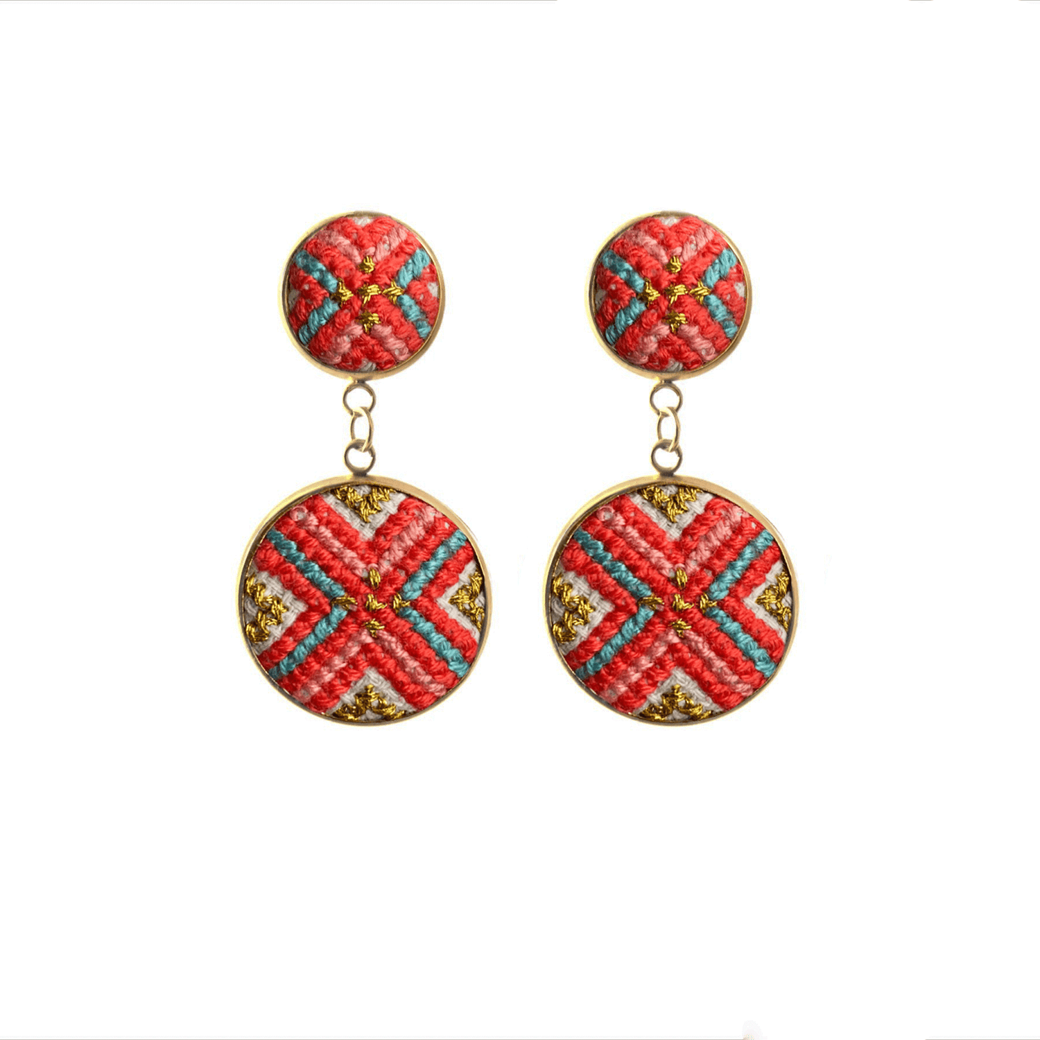An image of the EarthHeir_Amour_AngelfishEarrings_001.png by Earth Heir