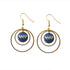 An image of the EarthHeir_NuusumBlue_CrownEarrings_001.jpg by Earth Heir