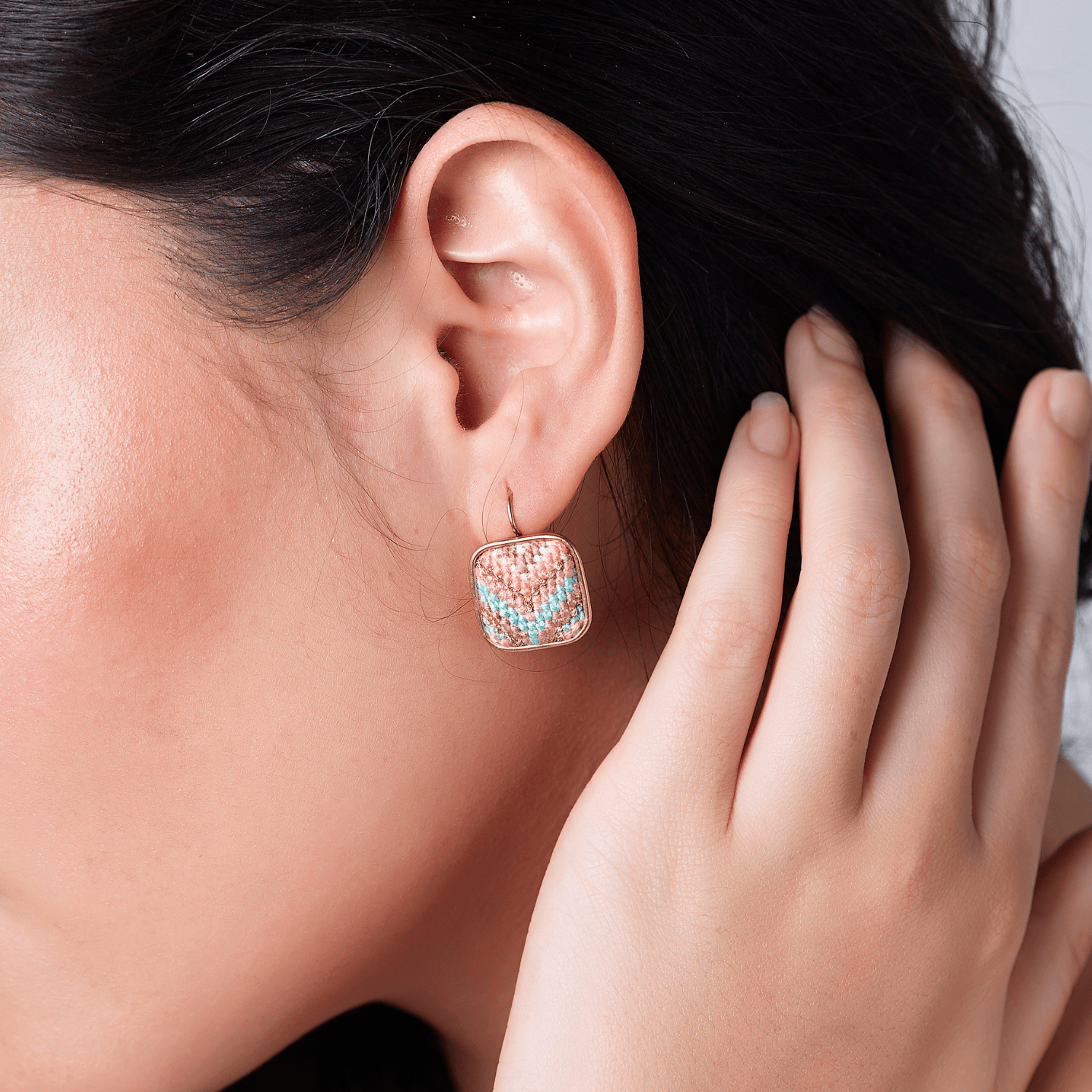 Square Statement Earrings