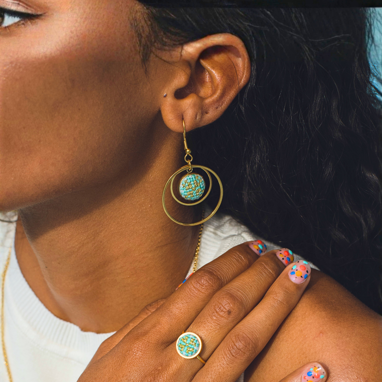 Crown Earrings
