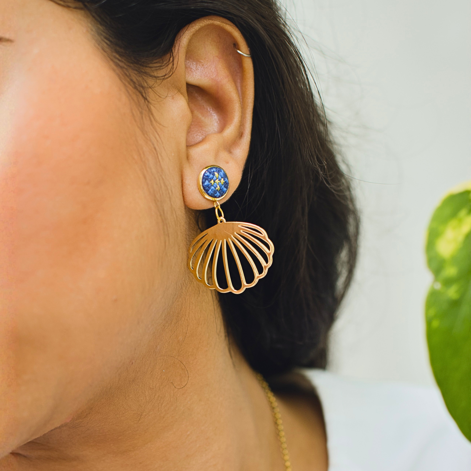 Oyster Earrings