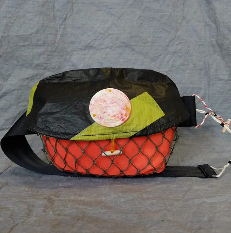 100% Upcycled Bag - Sea Jelly Hip Pack