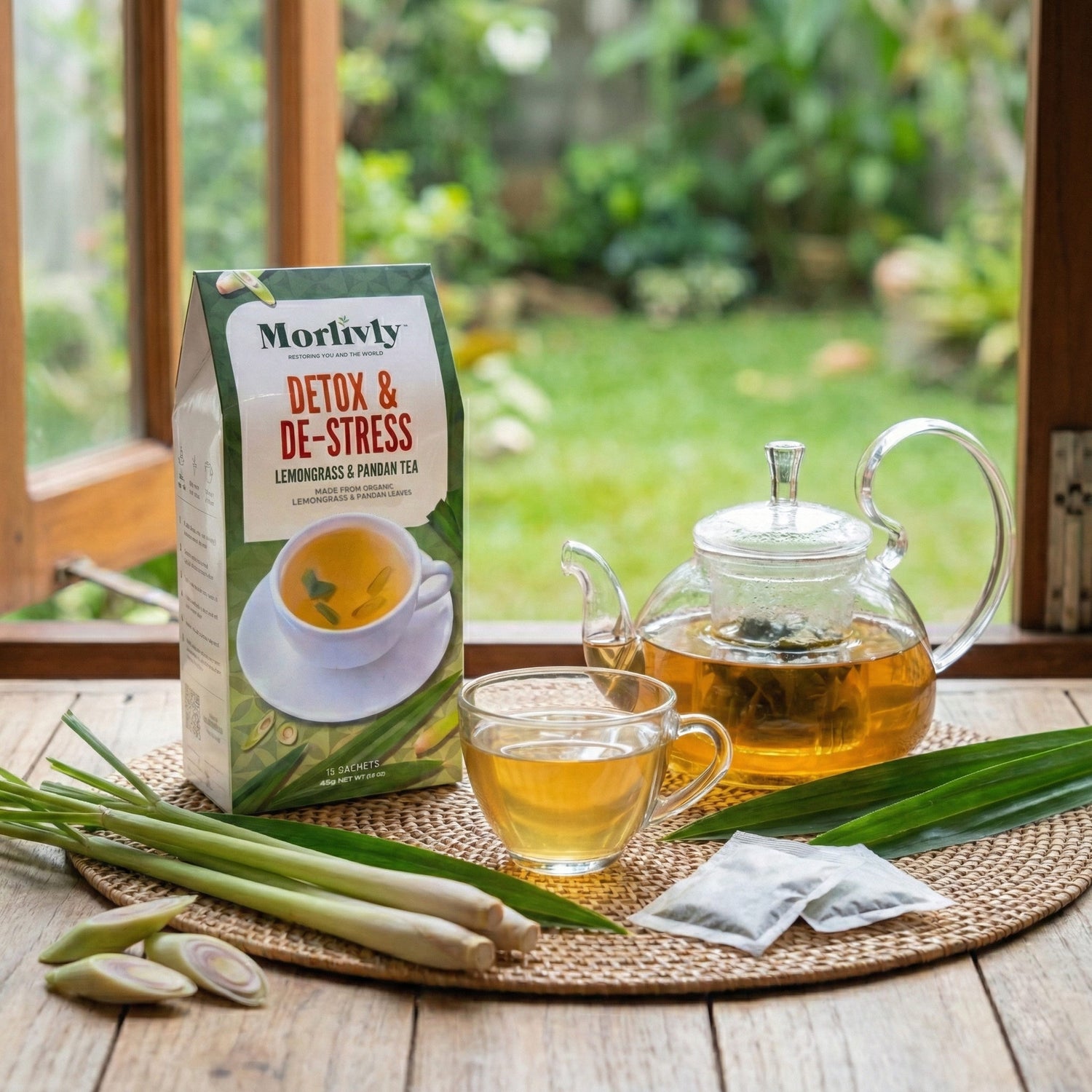 Morlivly : Detox &amp; Destress Tea