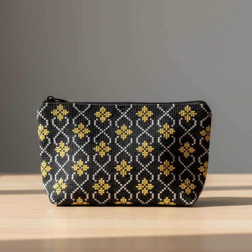 Mang Tha : Cross-Stitch Pouch