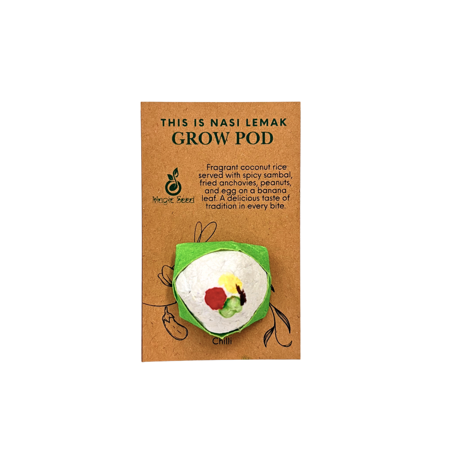 Magic Seed : Nasi Lemak Grow Pod