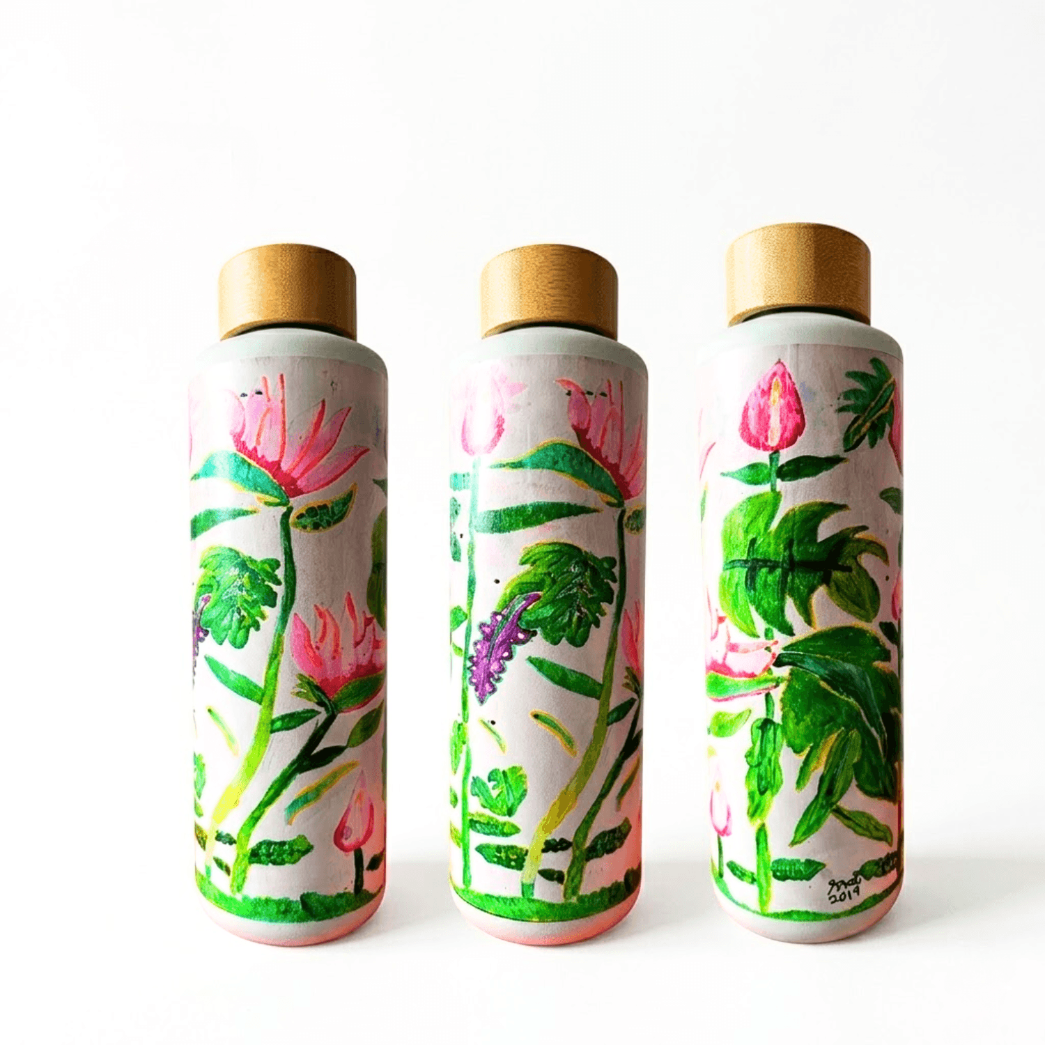 NakSeni : Thermal Bottle with Bamboo Lid