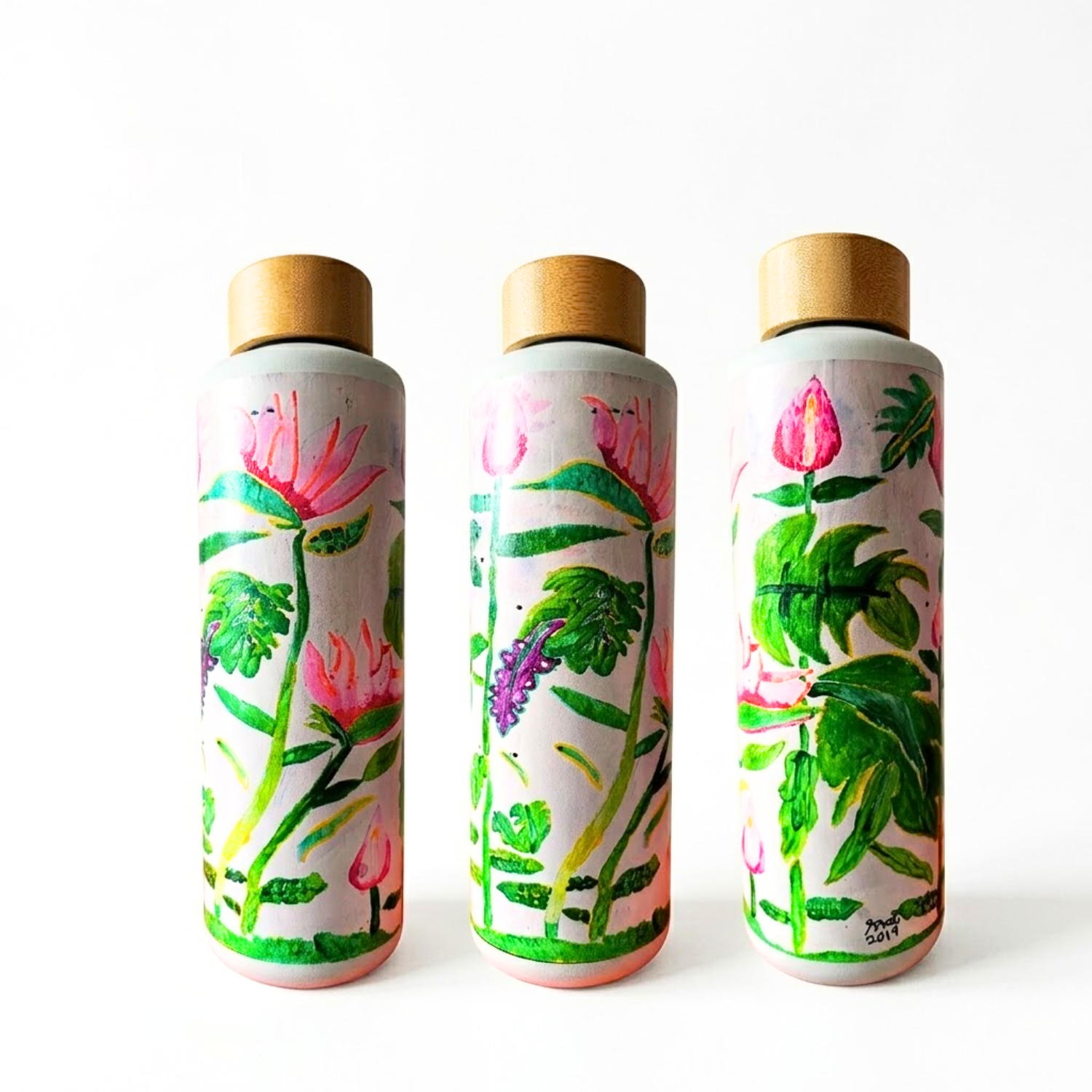 NakSeni : Thermal Bottle with Bamboo Lid