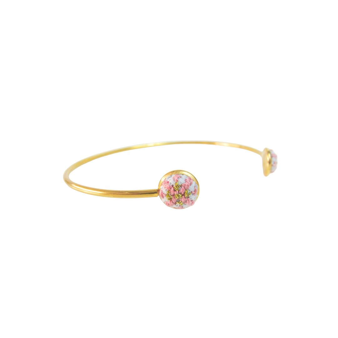 Lobster Cuff - Baby Pink