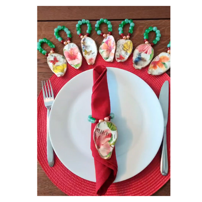 Lavish Lifestyle - Oyster Napkin Holders (Set of 4)