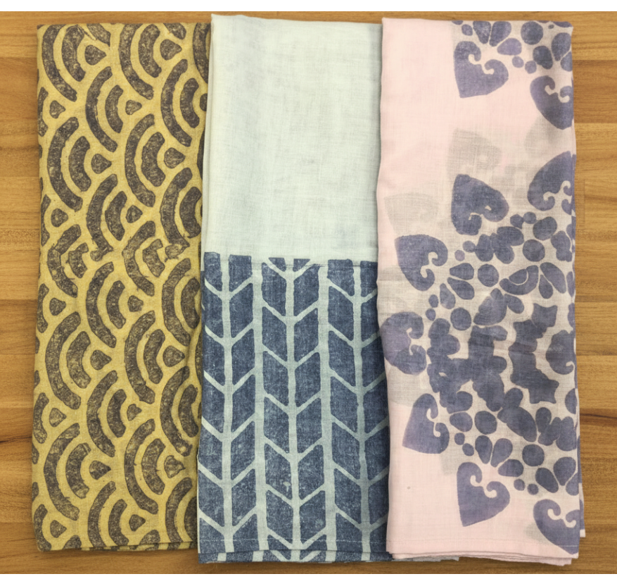 Handmould Cotton Scarf