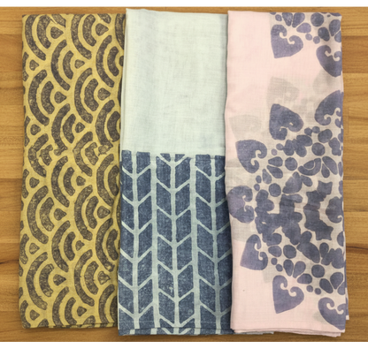 Handmould Cotton Scarf