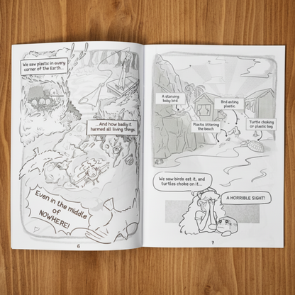 Sea Monkey Comic Book